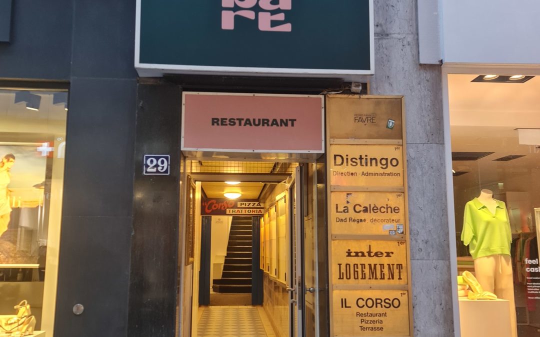 Restaurant l’Appart à Lausanne